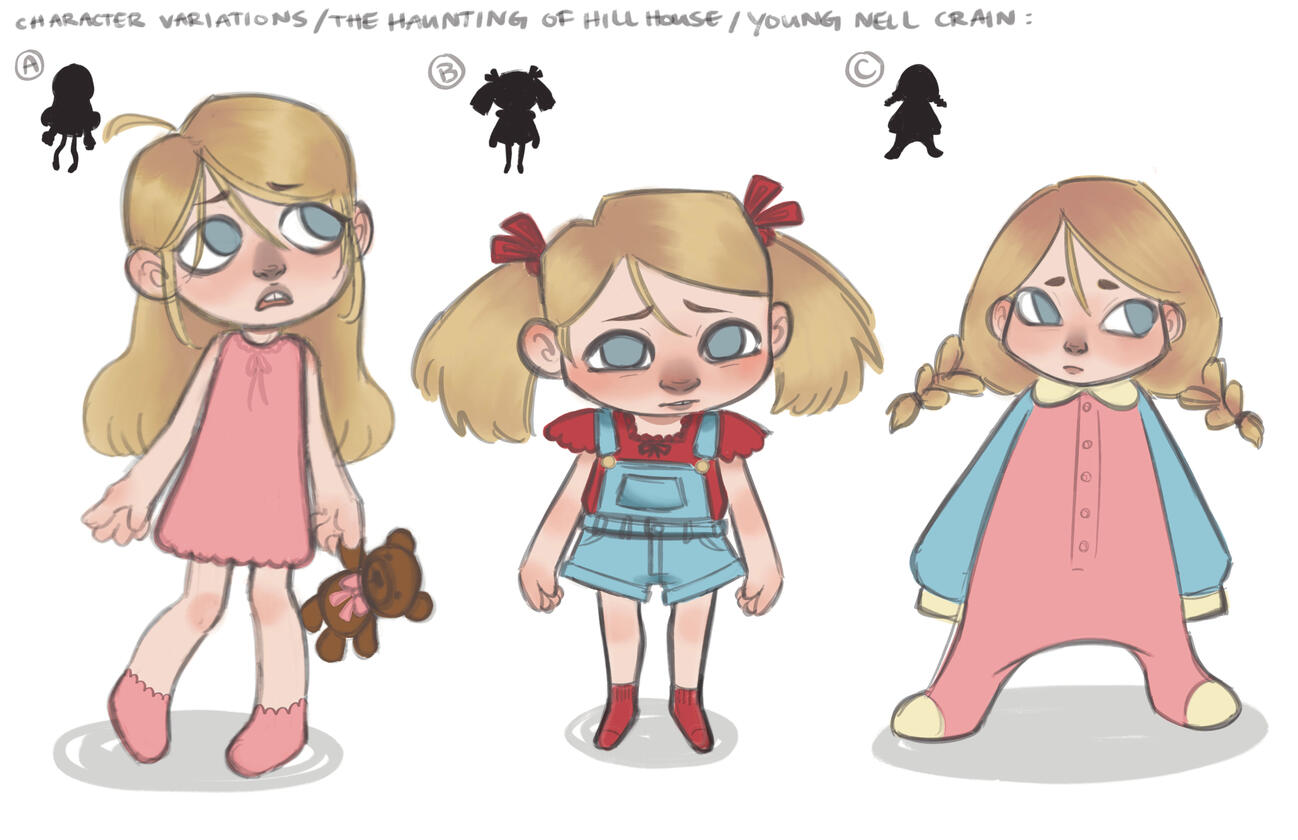 Nell Crain Character Variations